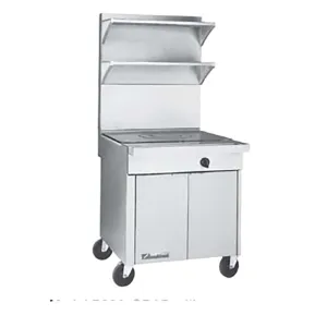 36" Sectional Range with Graduated Hot Top (Standard-Oven Base)