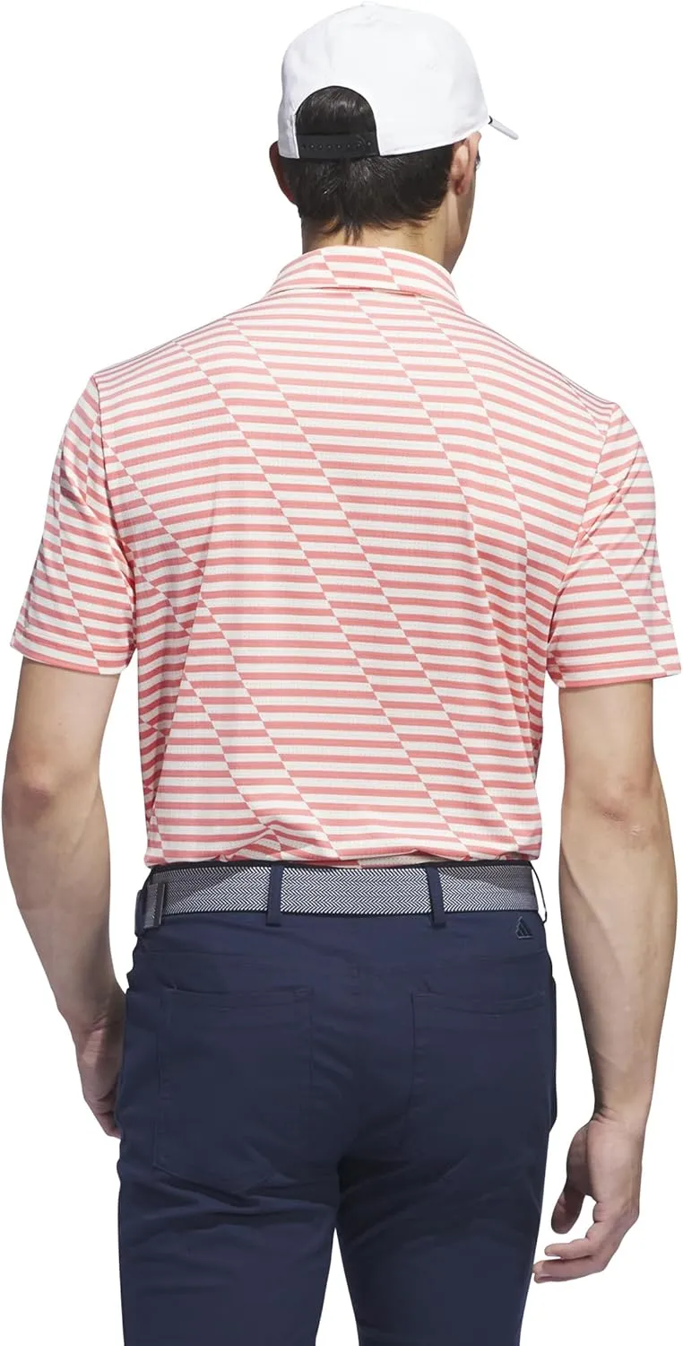 adidas Men's Ultimate365 Mesh Print Polo