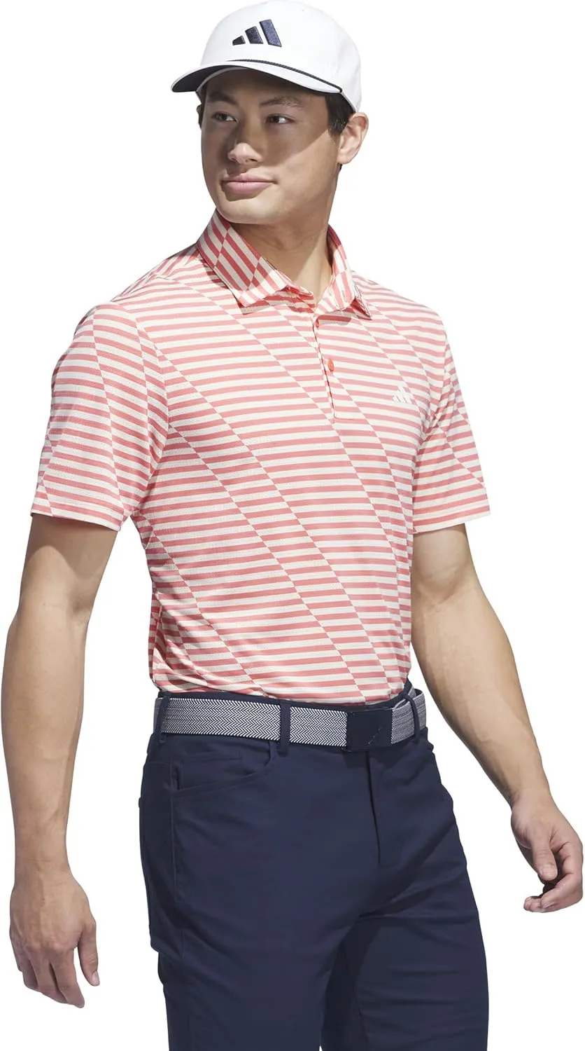 adidas Men's Ultimate365 Mesh Print Polo