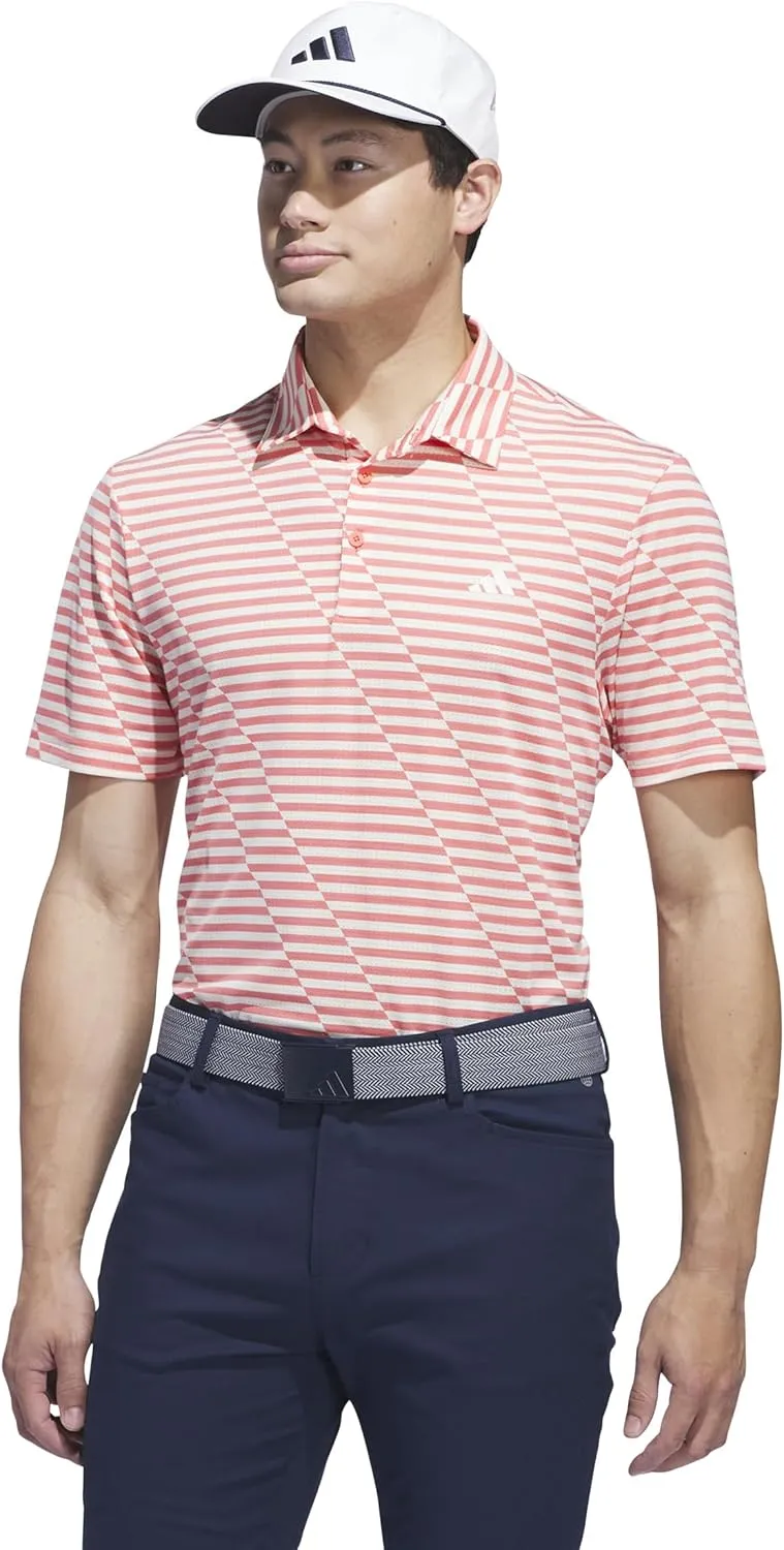 adidas Men's Ultimate365 Mesh Print Polo