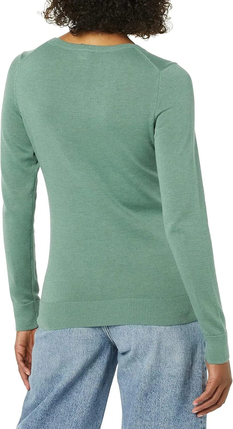 Amazon Essentials Disney | Marvel | Star Wars Women's Lightweight Crewneck Sweaters
