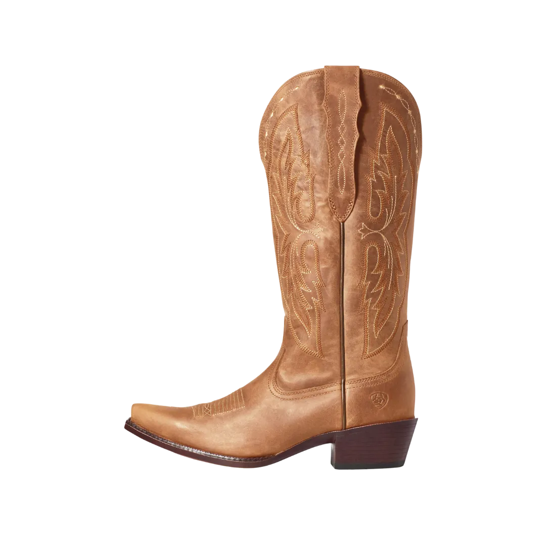 Ariat Women's Heritage X Elastic Wide Calf Brown Boots