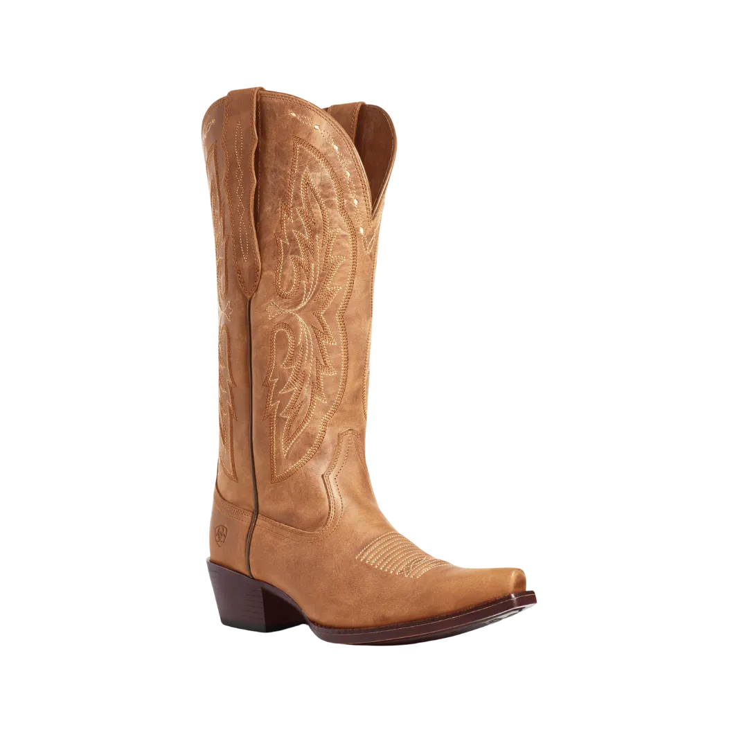 Ariat Women's Heritage X Elastic Wide Calf Brown Boots
