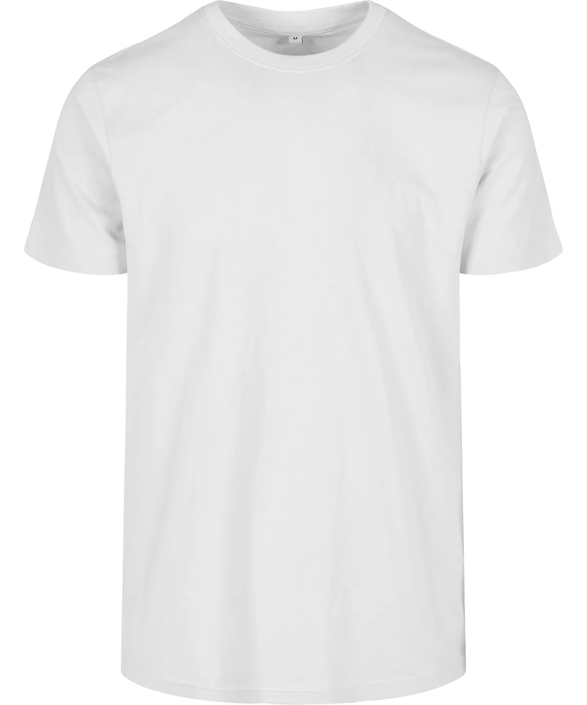 Basic round neck tee | White