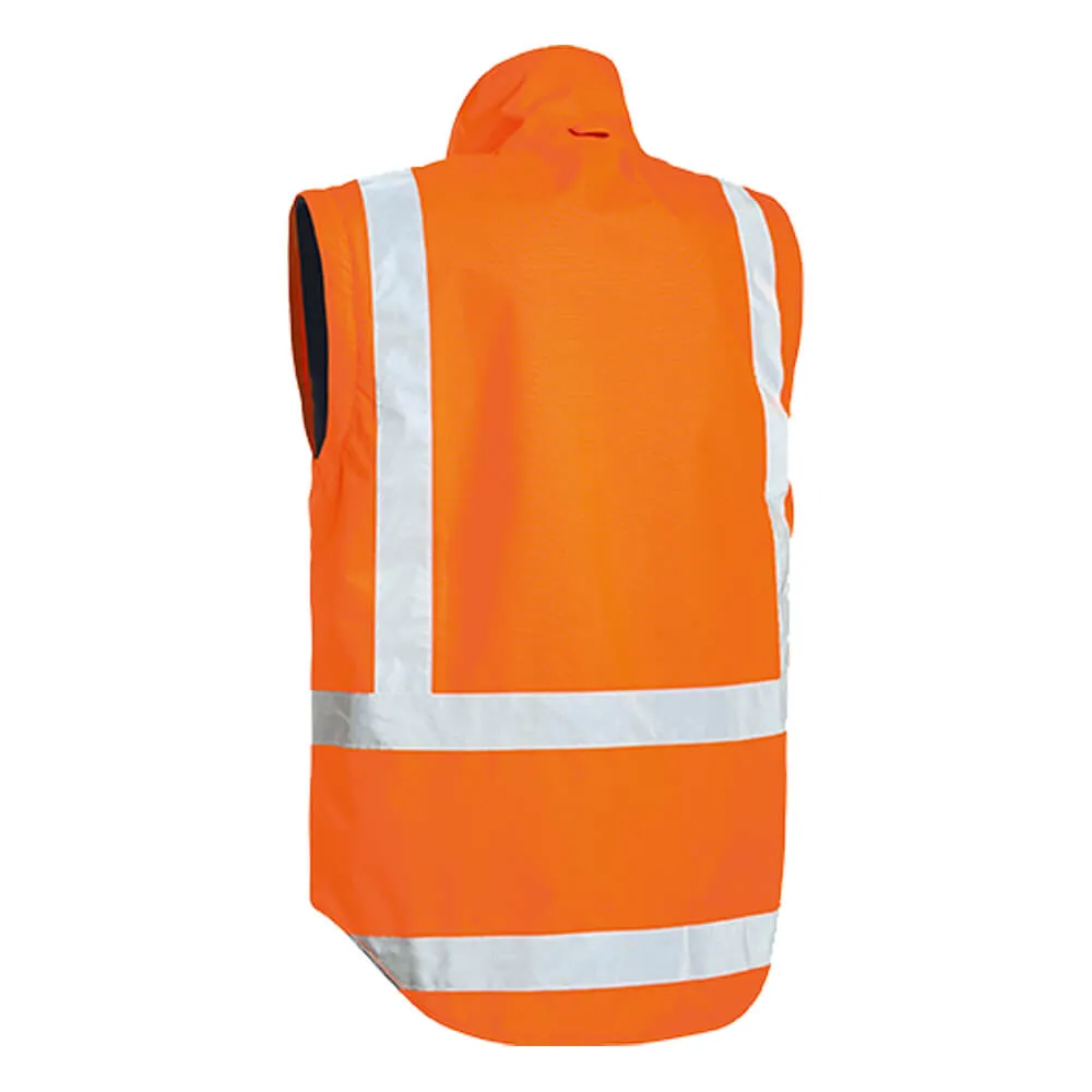 Bisley BJ6377HT Taped TTMC 5 in 1 Rain Jacket Orange
