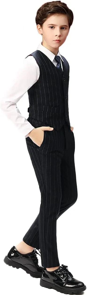 Boys Suits for Kids Formal Dress Suit Set Complete Outfit