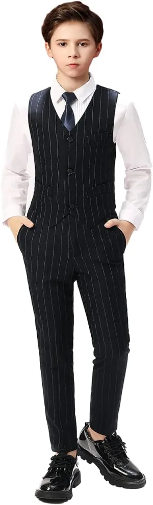 Boys Suits for Kids Formal Dress Suit Set Complete Outfit