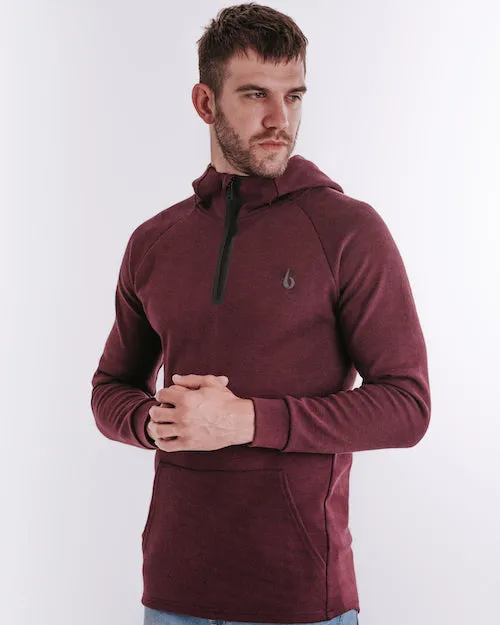 CrossFleece 1/4 Zip Hoodie MEN - Port