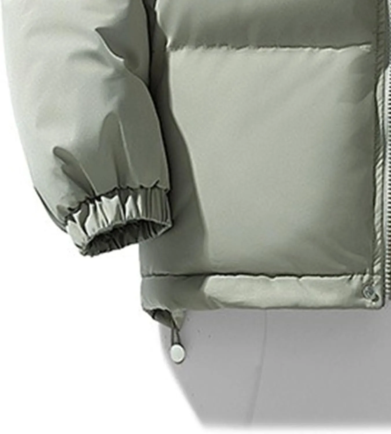 DGHM-JLMY Winter Puffer Jackets For Men Thicken Warm Stand Collar Down Puffy Jacket Solid Couple Casual All-Match Overcoat
