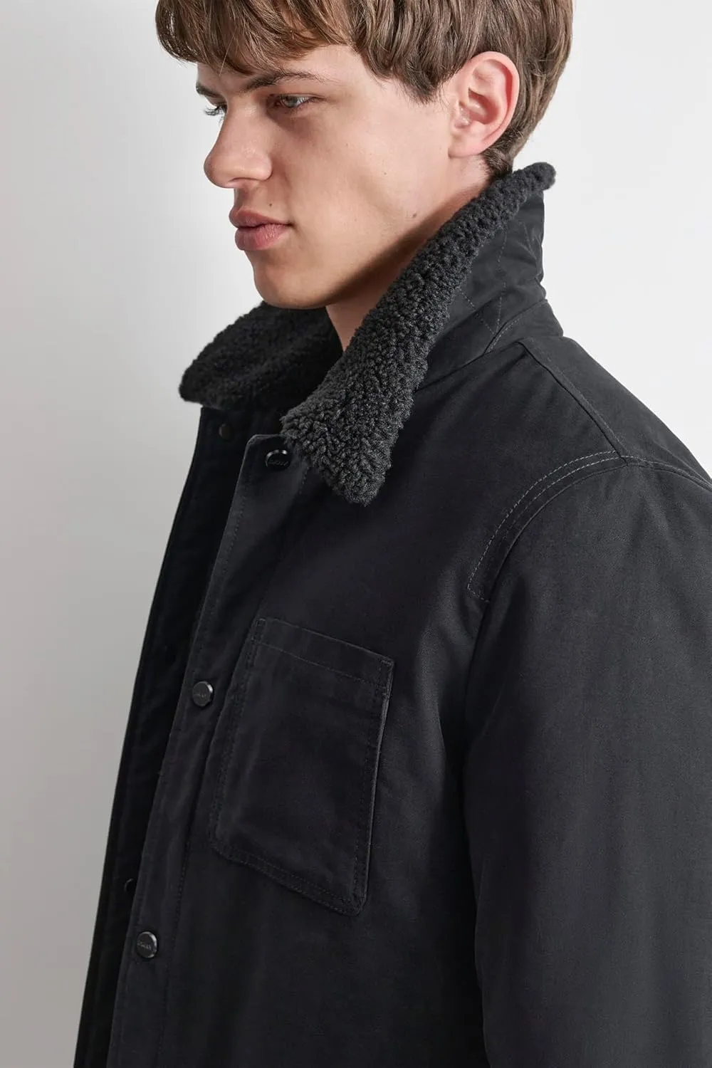 DKNY Men's Sherpa Lined Fashion Jacket