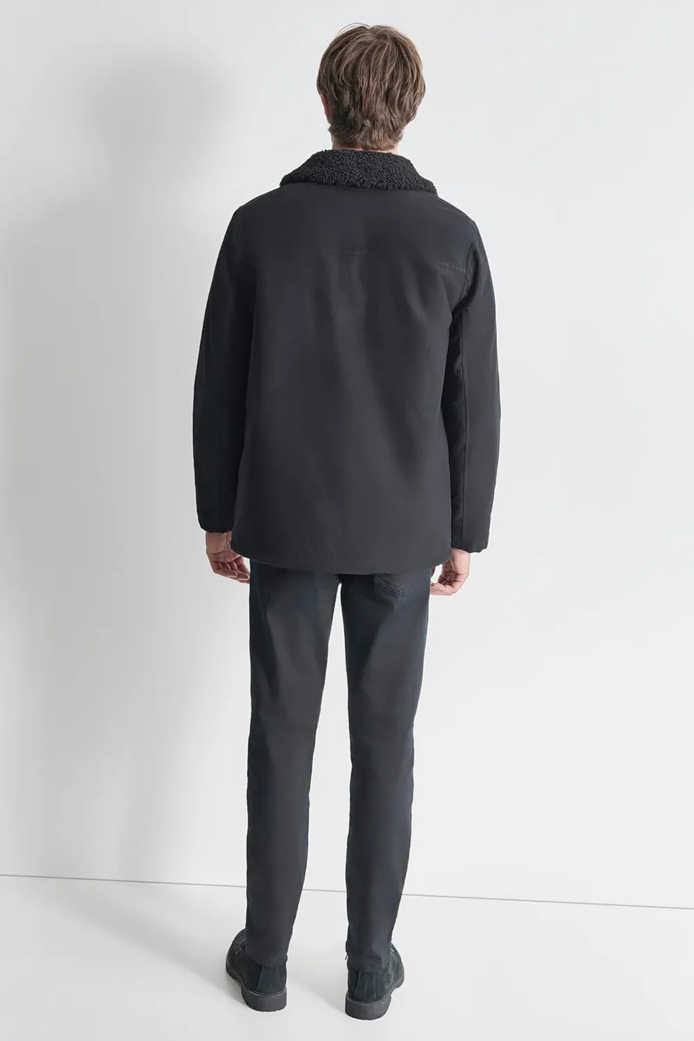 DKNY Men's Sherpa Lined Fashion Jacket