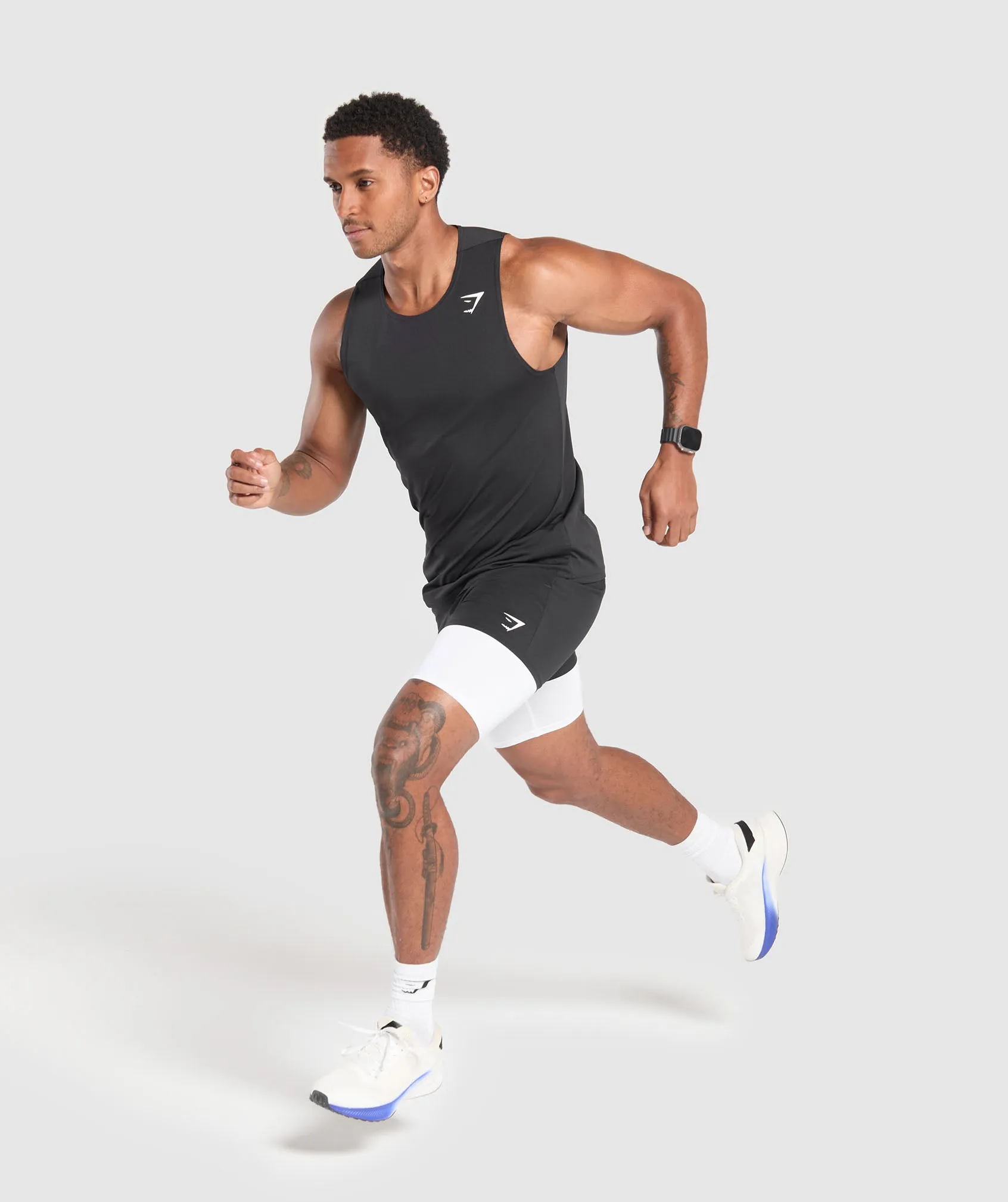 Gymshark Element Baselayer Shorts - White