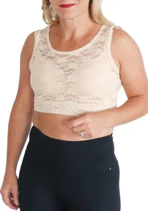 HALFTEE Full Lace Layering Tee | Crop Tops for Women & Teens | Crop Top | XS-3X |