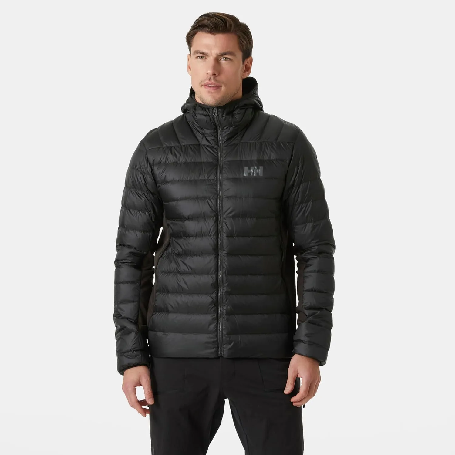 Helly-Hansen Verglas Down Hybrid Hood 2.0  Mens Jacket, Hooded Jacket, Insulated Outerwear Coat for Ultimate Warmth