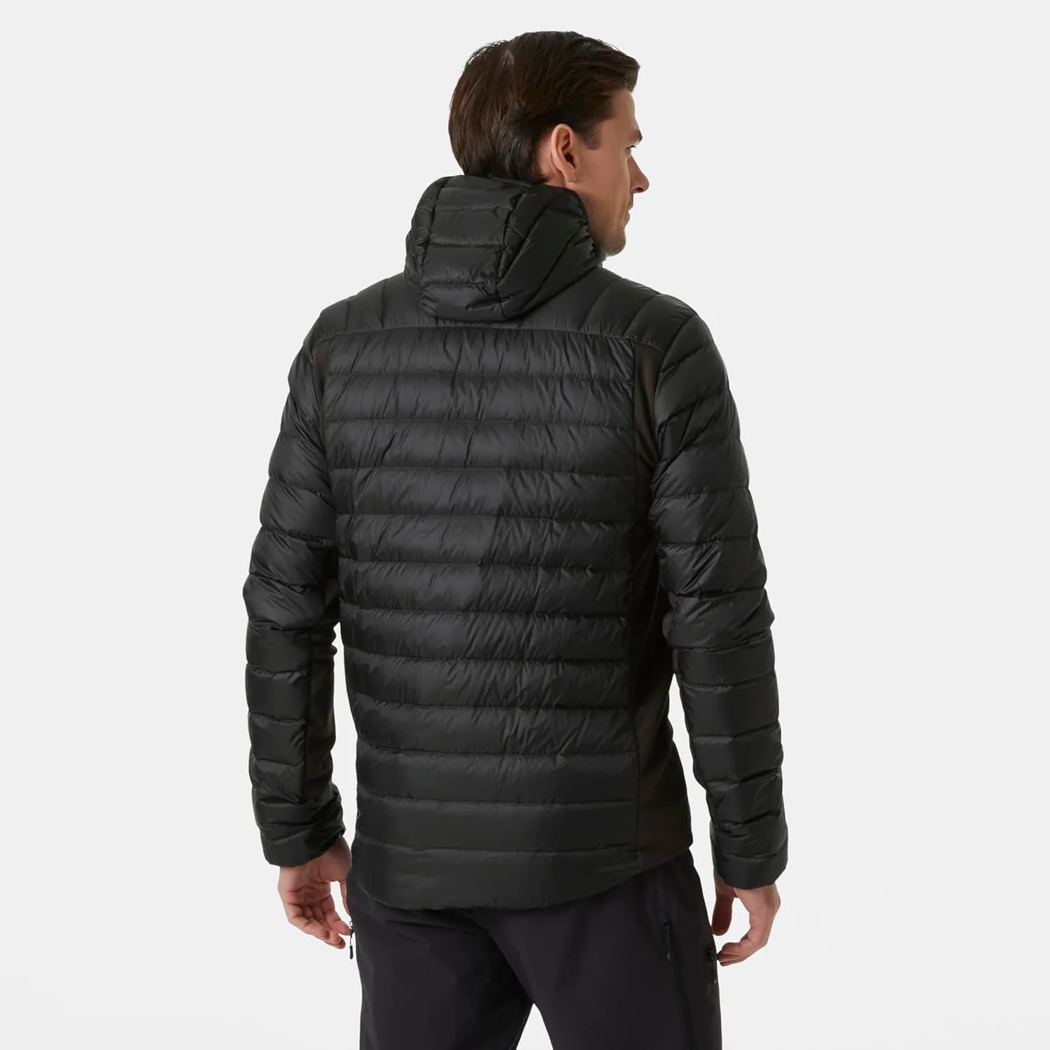 Helly-Hansen Verglas Down Hybrid Hood 2.0  Mens Jacket, Hooded Jacket, Insulated Outerwear Coat for Ultimate Warmth