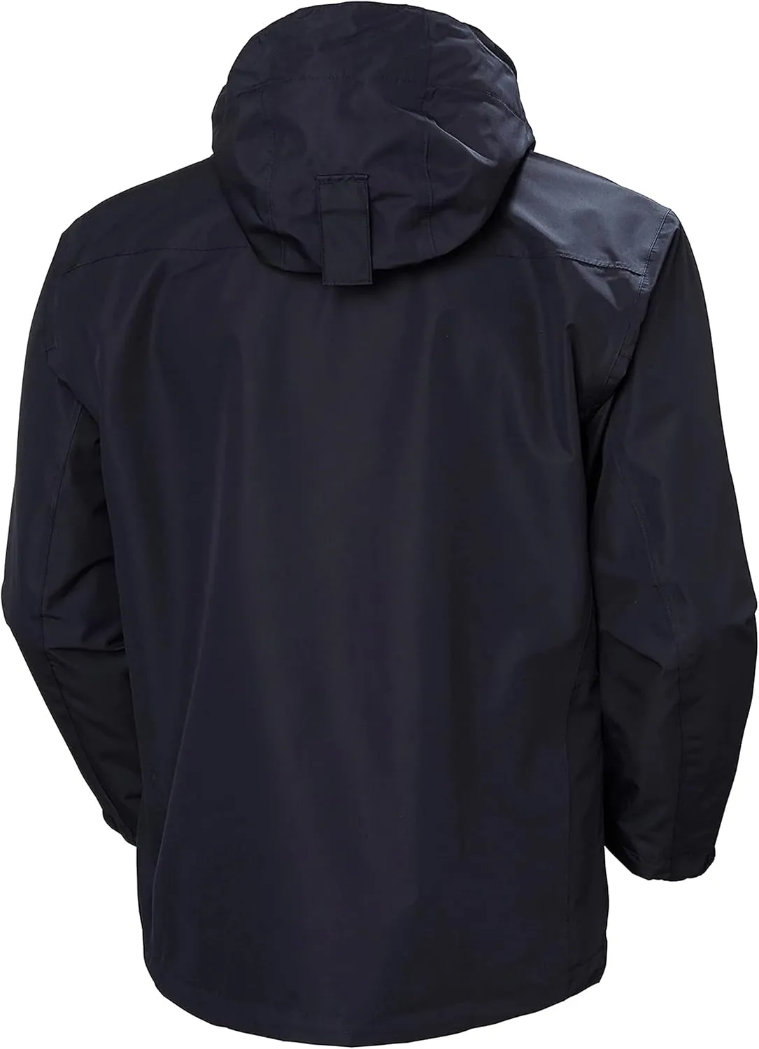 Helly-Hansen Workwear Manchester Waterproof Shell Jackets for Men with High Collar and Detachable Hood, 3 Zippered Pockets