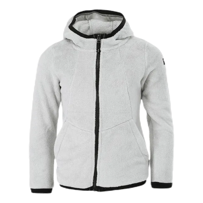 Hestia Junior Fleece Hoodie Black/Grey