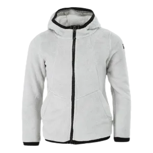 Hestia Junior Fleece Hoodie Black/Grey