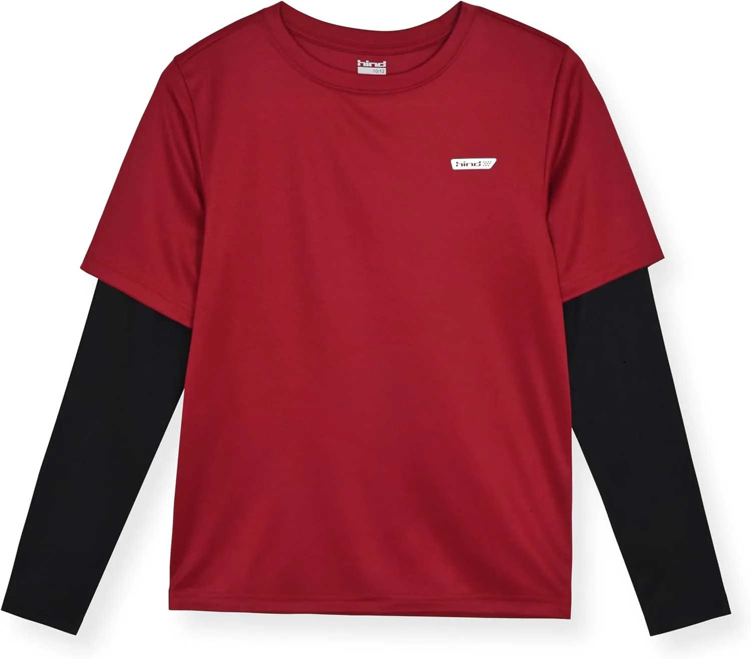Hind Boys T-Shirts for Kids 4-Pack Tee Shirts for Boys Clothing Youth Quick-Dry Long and Short Sleeve T Shirts
