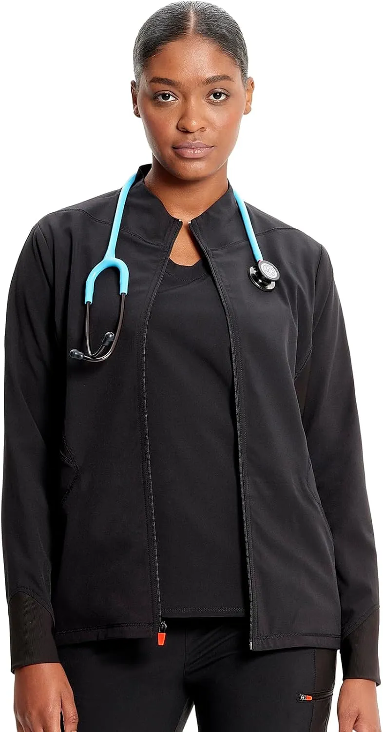 Infinity Cherokee GNR8 Women Scrubs Jacket Zip Front IN320A