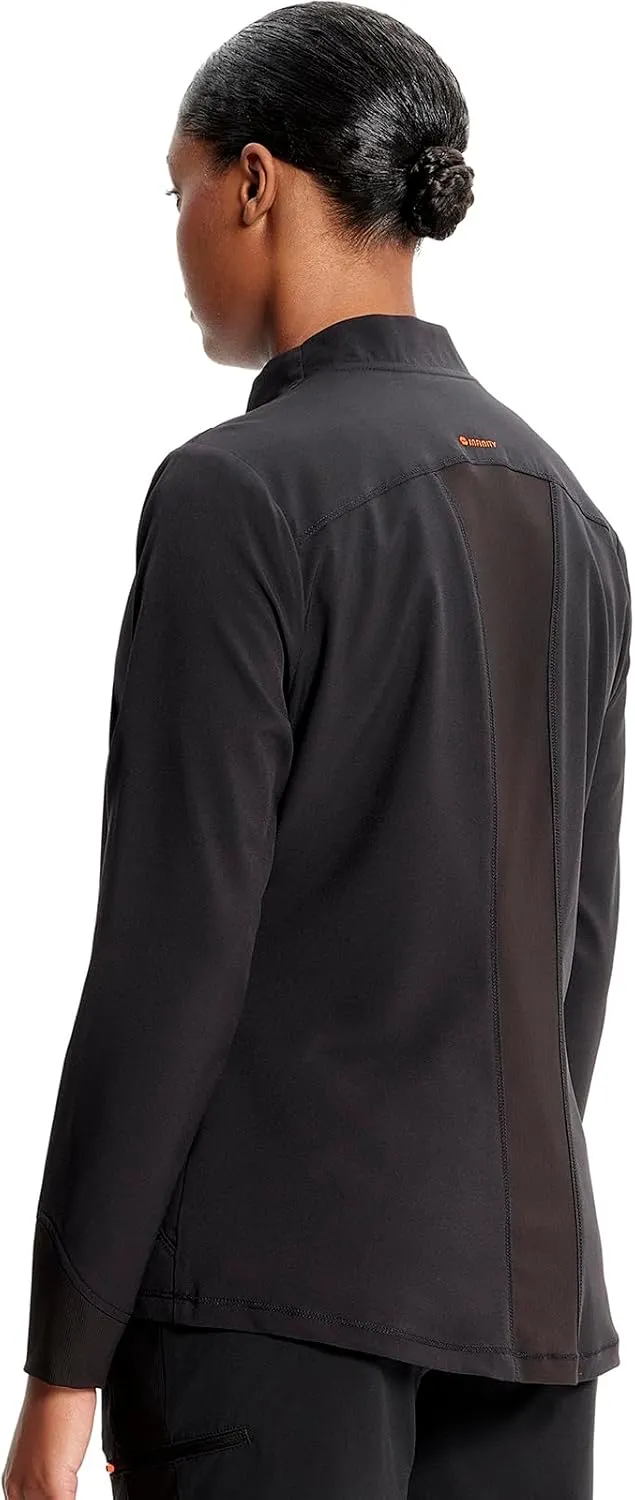 Infinity Cherokee GNR8 Women Scrubs Jacket Zip Front IN320A