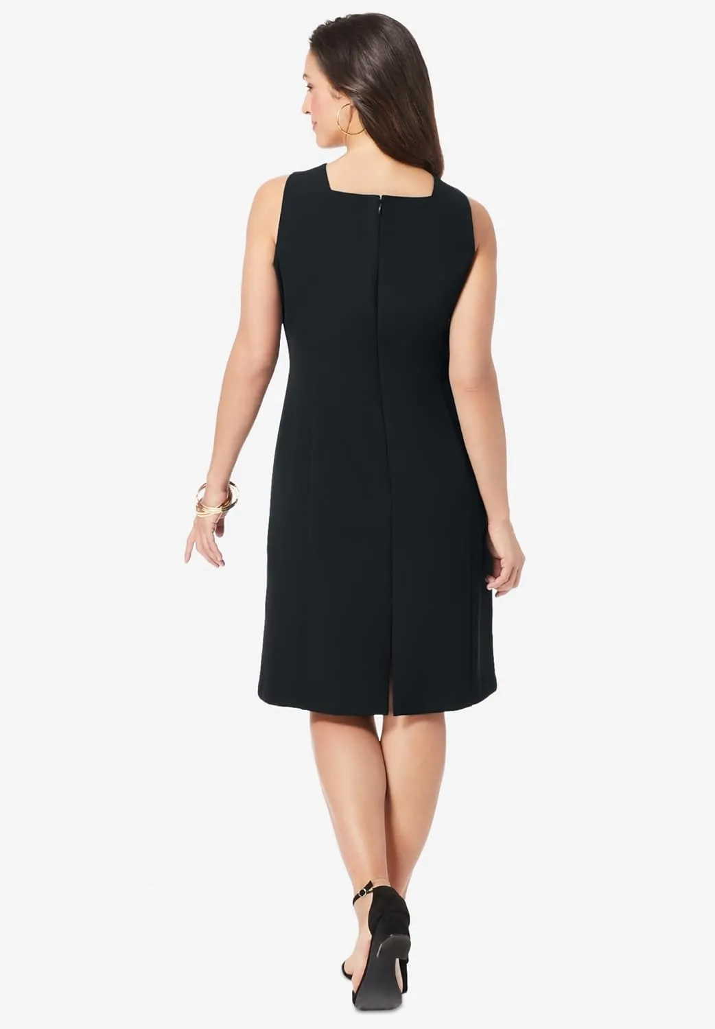 Jessica London Women's Plus Size Bi-Stretch Sheath Dress