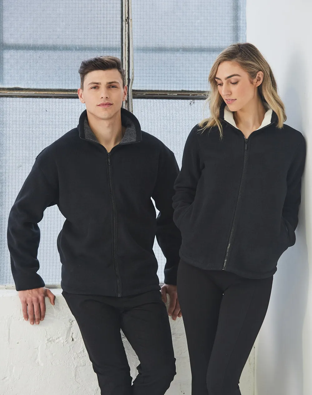Ladies Shepherd Polar Fleece Contrast Jacket PF16
