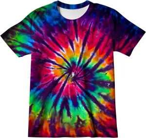 Little Kids Tie Dye Shirt Size 4-10 Boys' Girls' Hippies Senior Tie-Dye Tee Tshirt