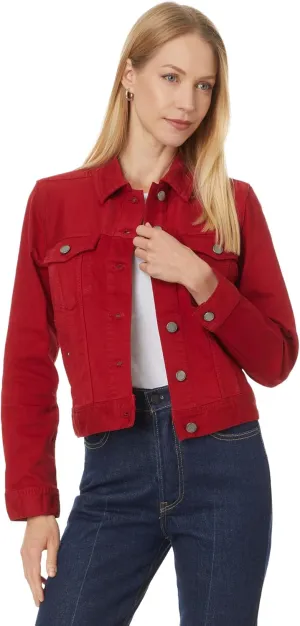Liverpool Women's Petite Classic Jean Jacket Silky Soft Performance Denim