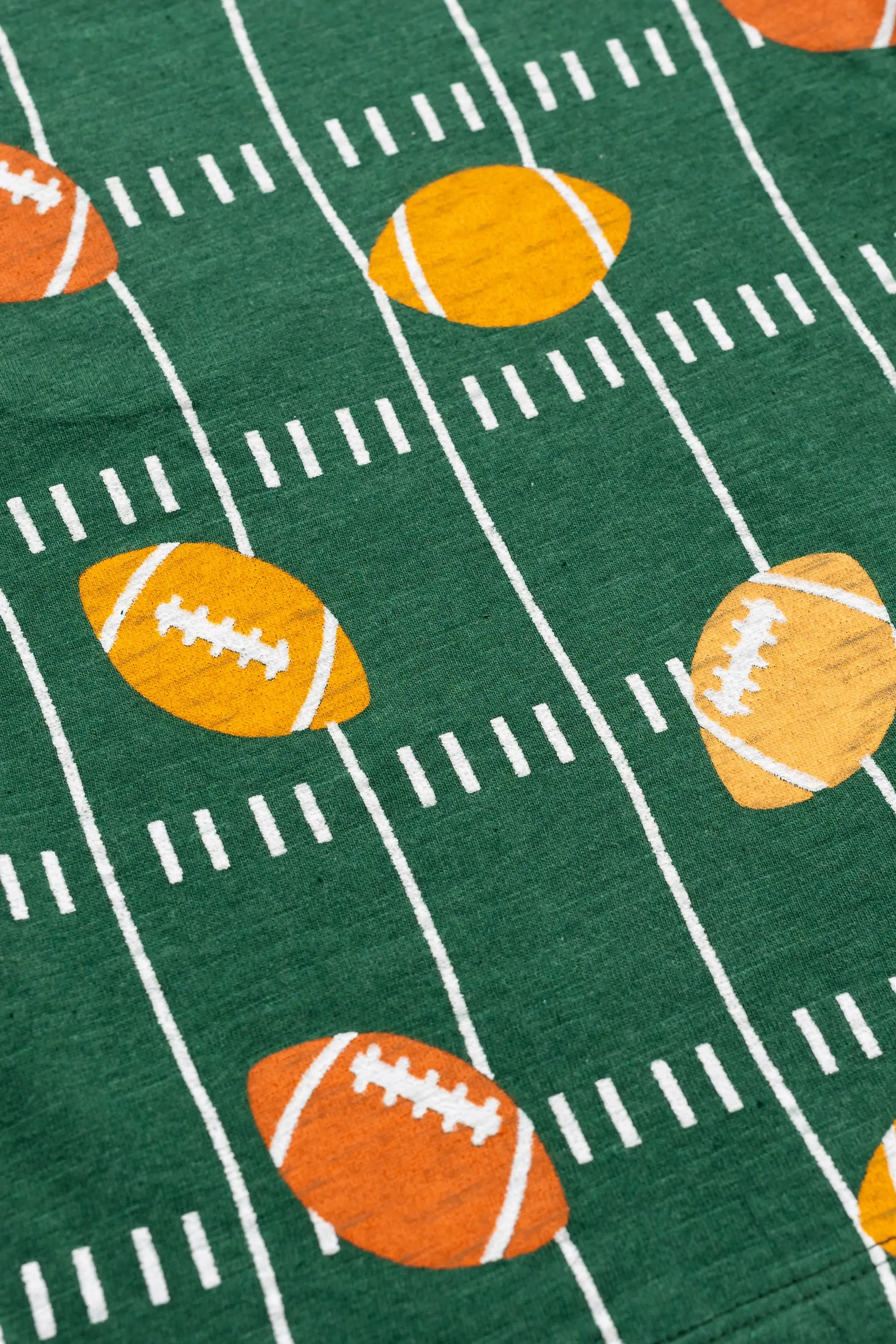 Long Sleeve Let's Dance Dress_Football Fun