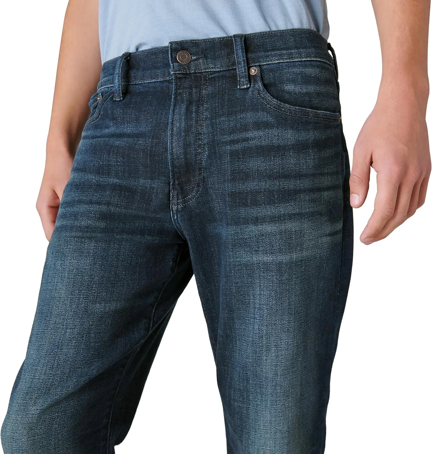 Lucky Brand Men's 363 Vintage Straight Coolmax Stretch Jean