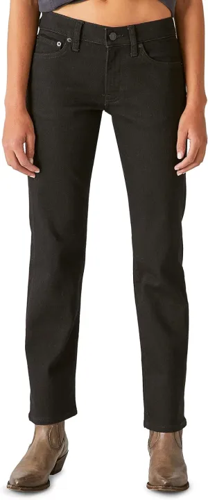 Lucky Brand Women's Mid Rise Sweet Straight Jeans