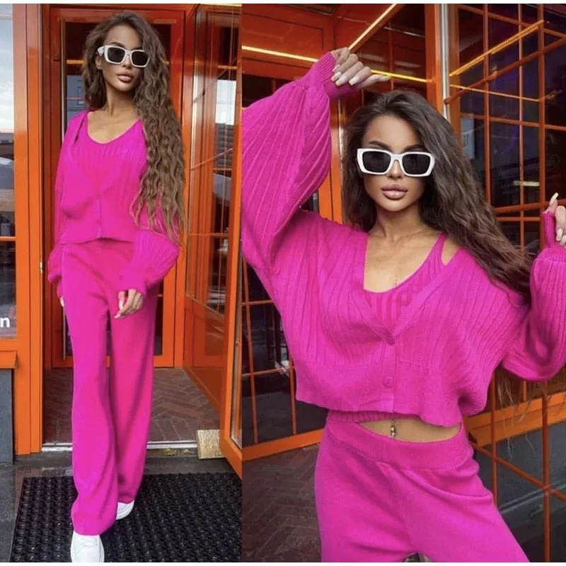Megan Three Piece Luxury Set