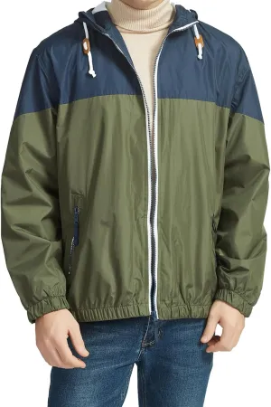 Men Waterproof Rain Jacket Outdoor Windbreaker Lightweight Running Hooded Trench Fashion Softshell Cycling Raincoat