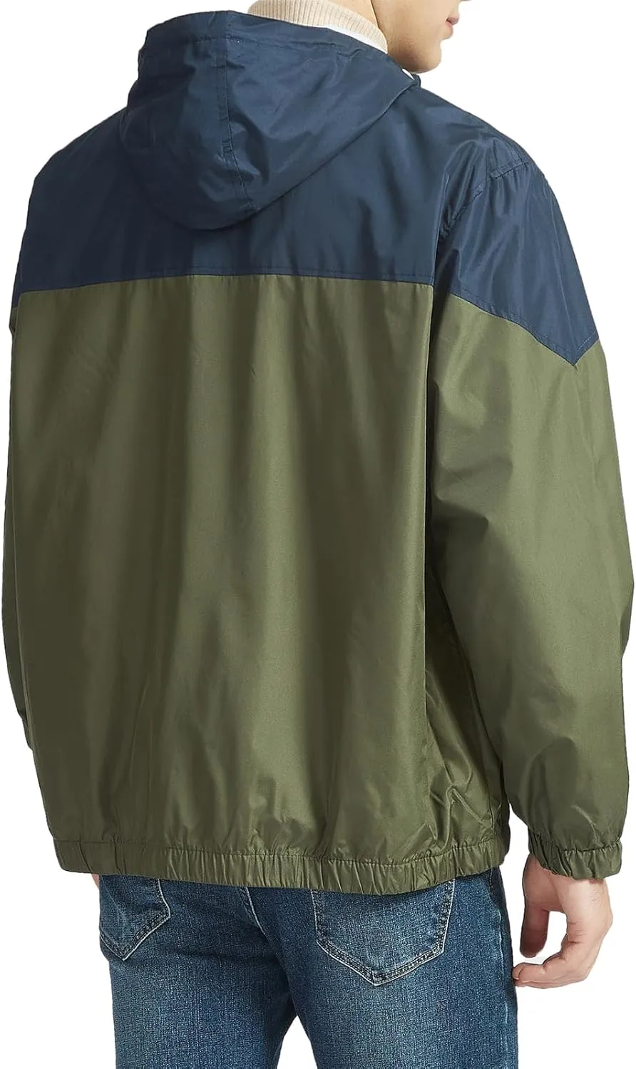 Men Waterproof Rain Jacket Outdoor Windbreaker Lightweight Running Hooded Trench Fashion Softshell Cycling Raincoat