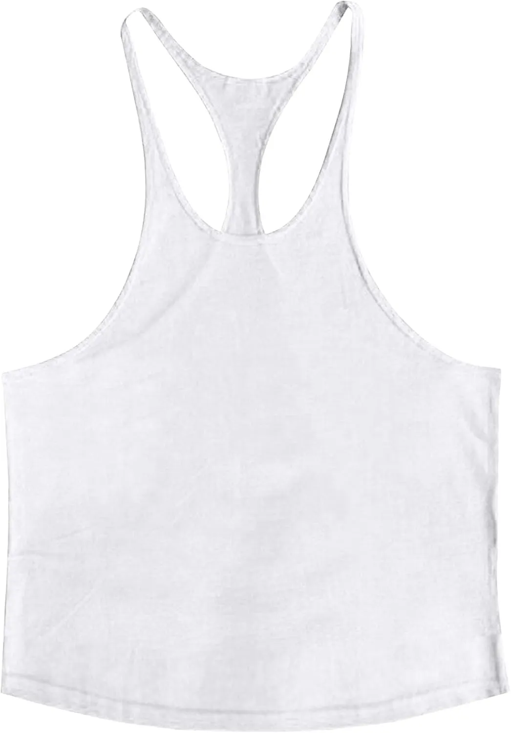 Men's Bodybuilding Stringer Tank Tops Quick Dry Athletic Workout T Shirts Sleeveless Muscle Fitness Tee