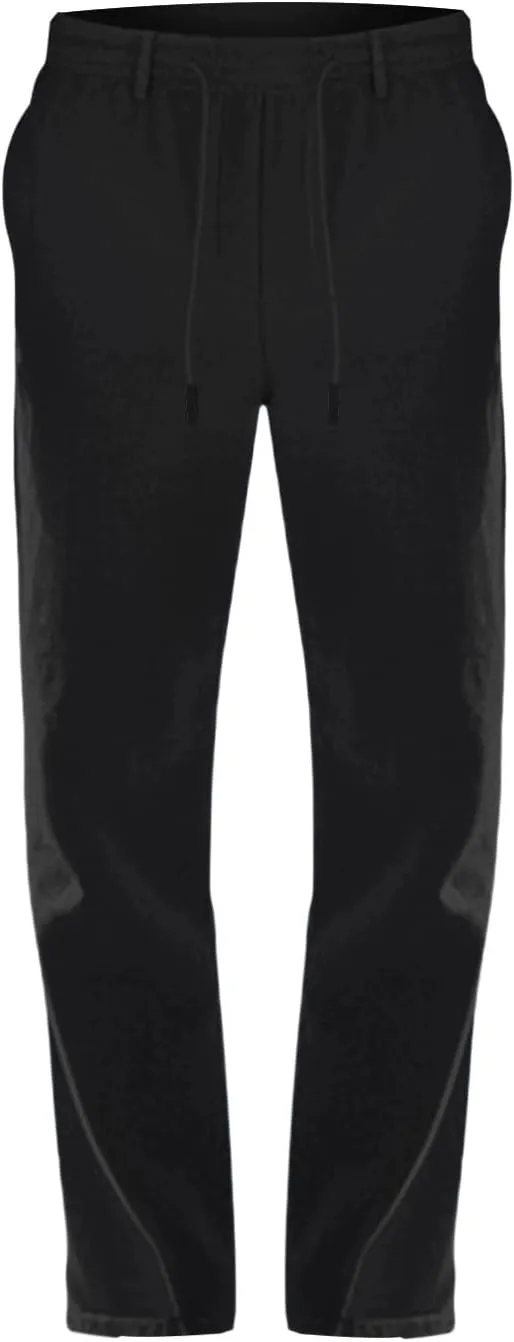 Men's Cotton Linen Pants Drawstring Elastic Waist Lightweight Casual Dressy Pants Slim Yoga Beach Pants with Pockets