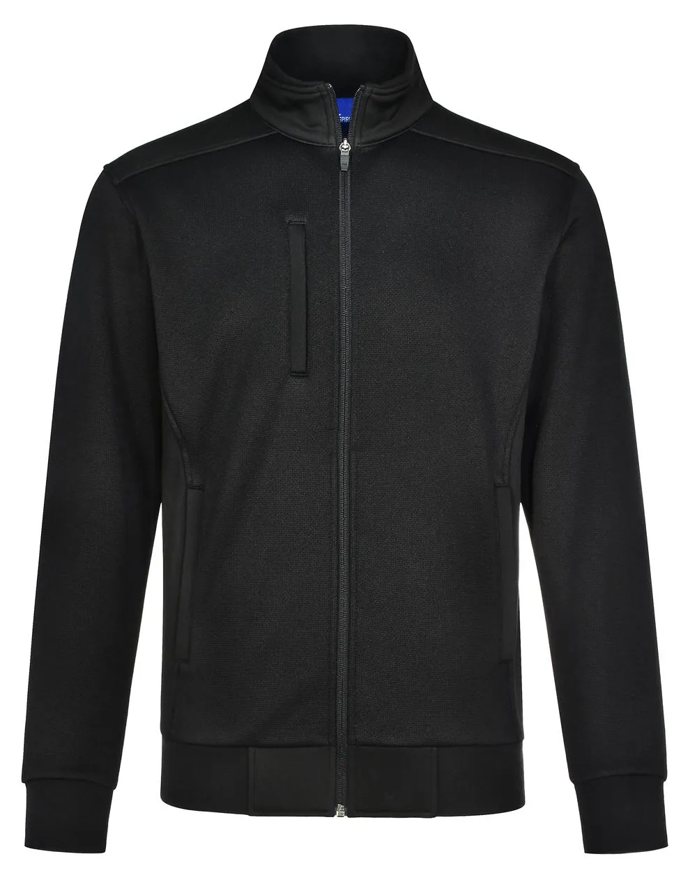 Mens Jacquard Fleece Bomber Jacket JK57