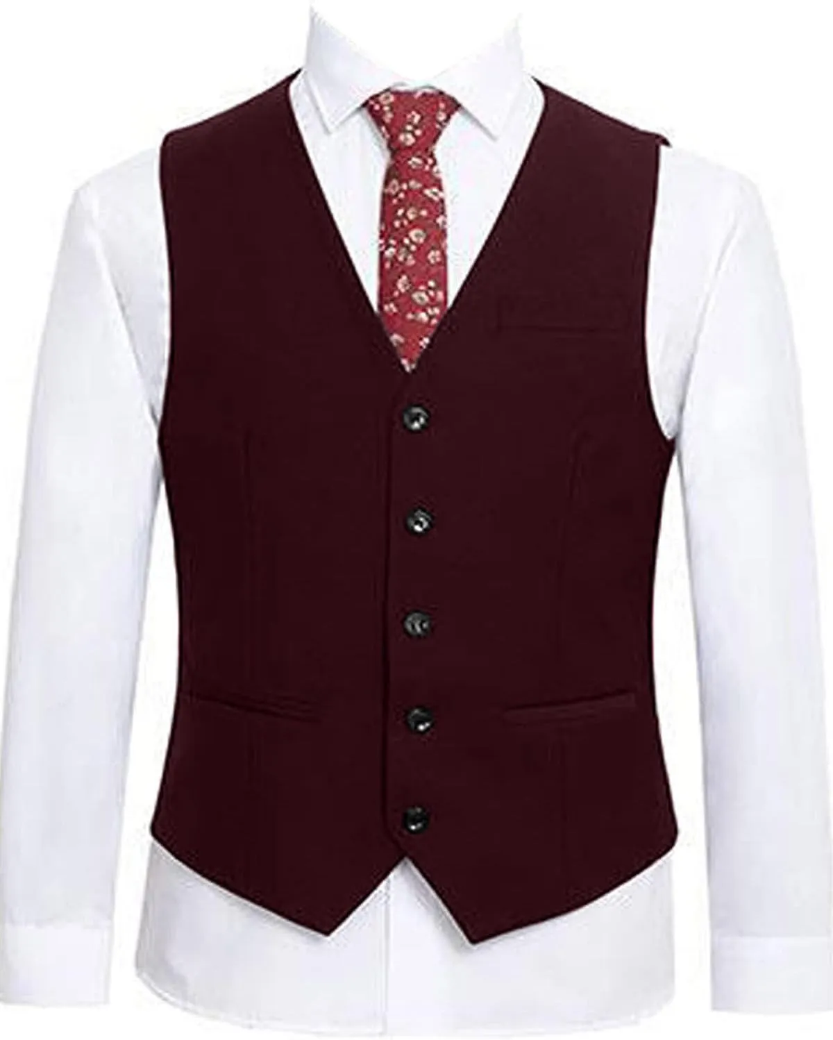 Men's Plus Size 3 Pieces Suit Big Tall Notch Lapel Two Buttons Wedding Tux Vest Pants