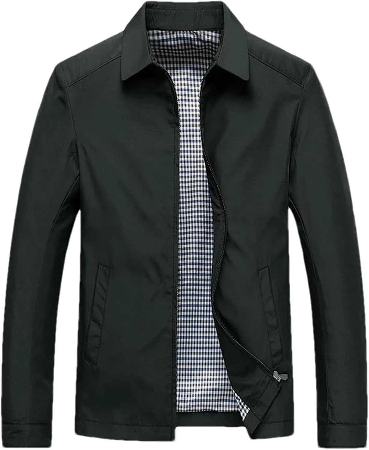 Men's Spring Fall Clothing Lapel Jacket Casual Business Clothing