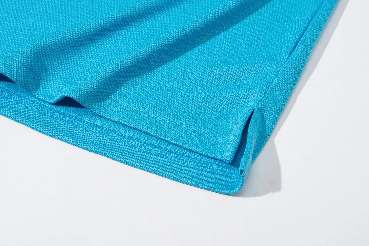 Mens Summer Quick Dry T-Shirts Sport Hiking Tee Shirts Casual Polos Shirt Work Tops with Pocket