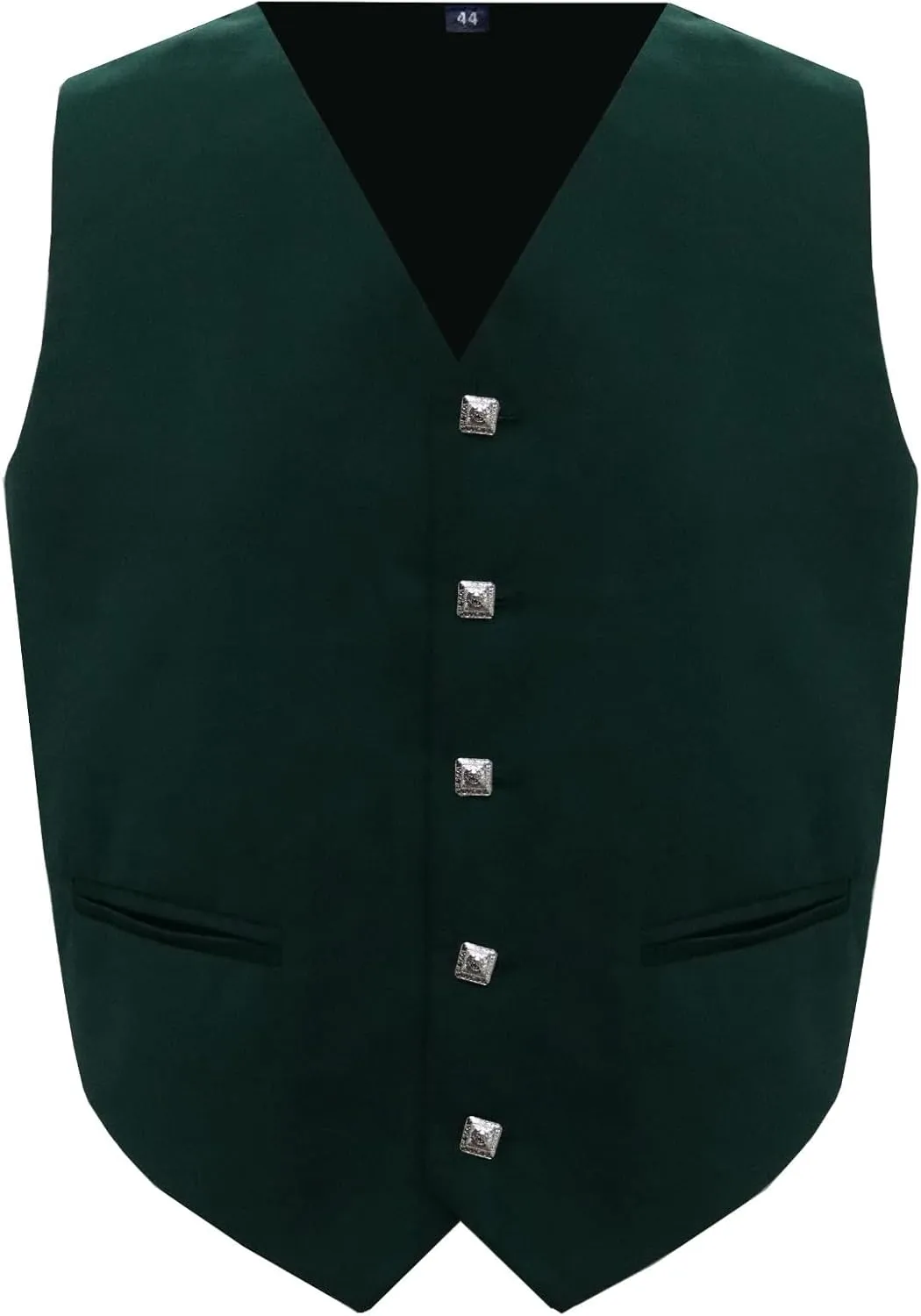 Octal - Scottish Argyll Kilt Jacket with Vest 15 Oz Finest Barathea Wool Fabric with 5 Button Vest Gauntlet Style Cuffs