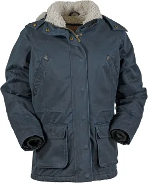 OUTBACK TRADING Women's 2864 Woodbury Vintage Canyonland Outdoor Casual Water Resistant Jacket with Removable Hood