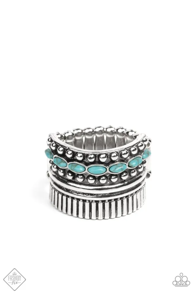Paparazzi Ring ~ Local Flavor - Blue