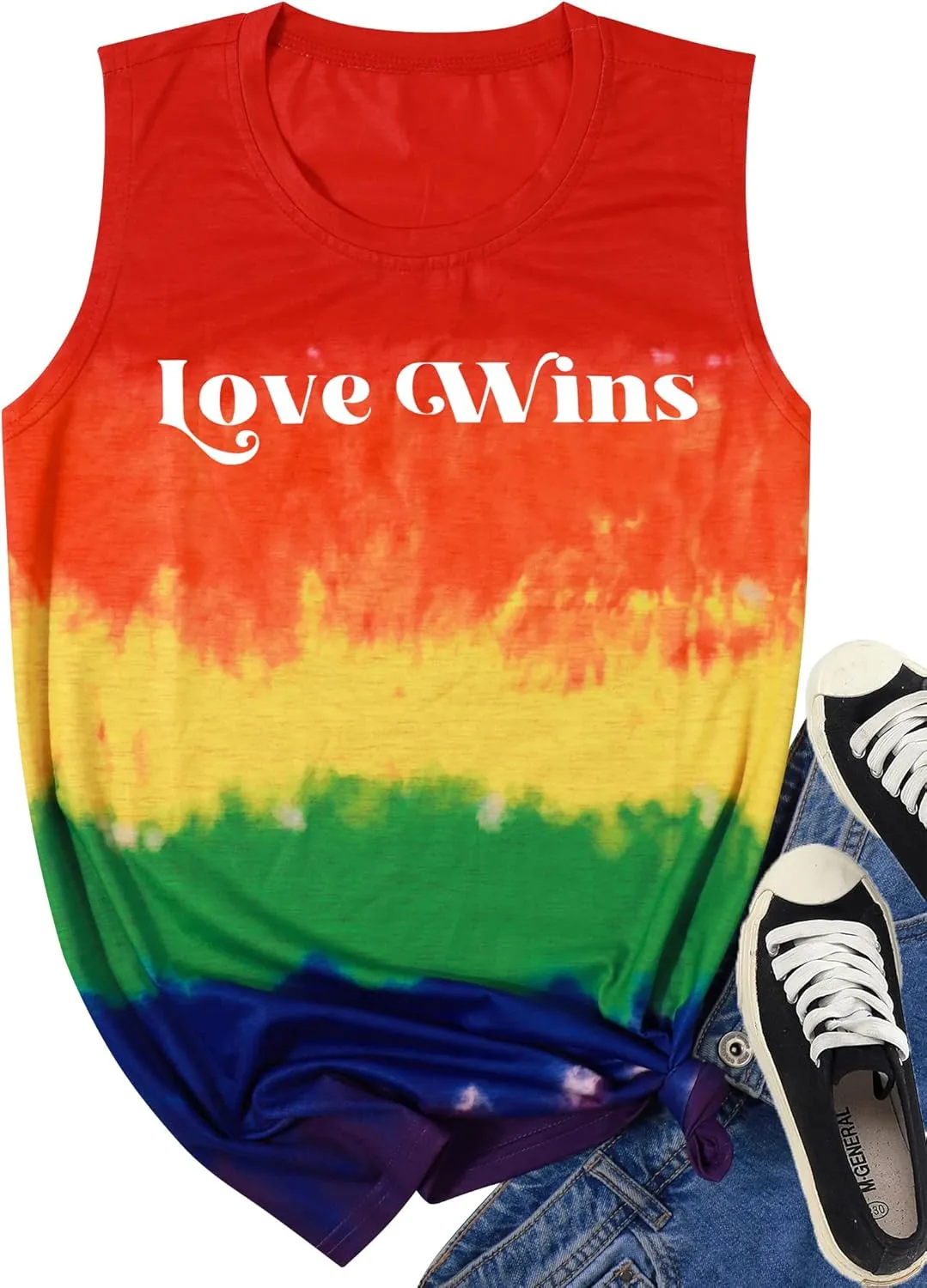 Pride Tank Tops Women Love Wins Gay Sleeveless Shirt LGBT Rainbow Tee Summer LGBTQ Tops