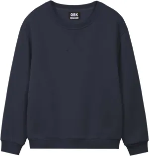QBK Kids Fleece Casual Basic Crewneck Sweatshirt for Boys or Girls 3-14 Years