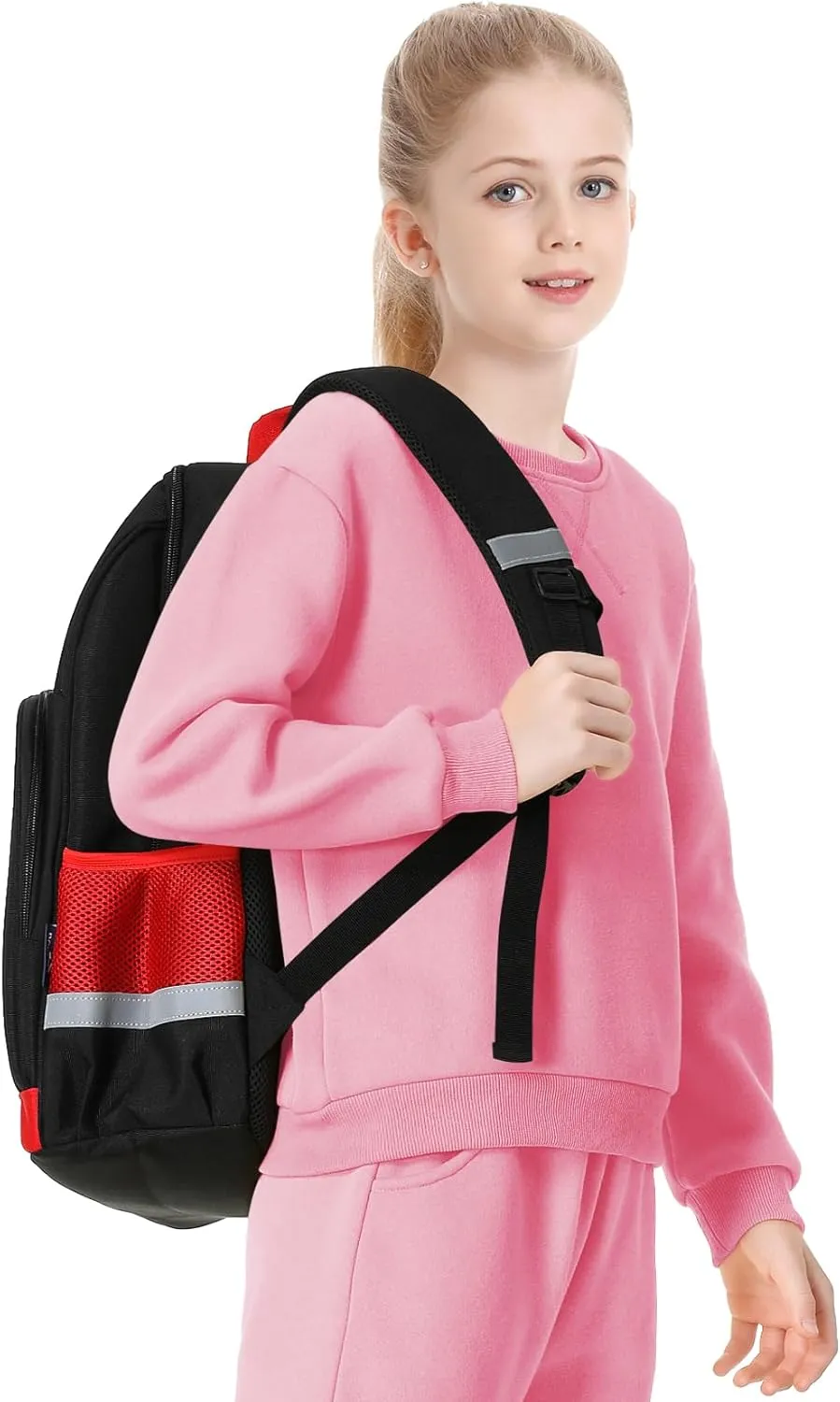 QBK Kids Fleece Casual Basic Crewneck Sweatshirt for Boys or Girls 3-14 Years