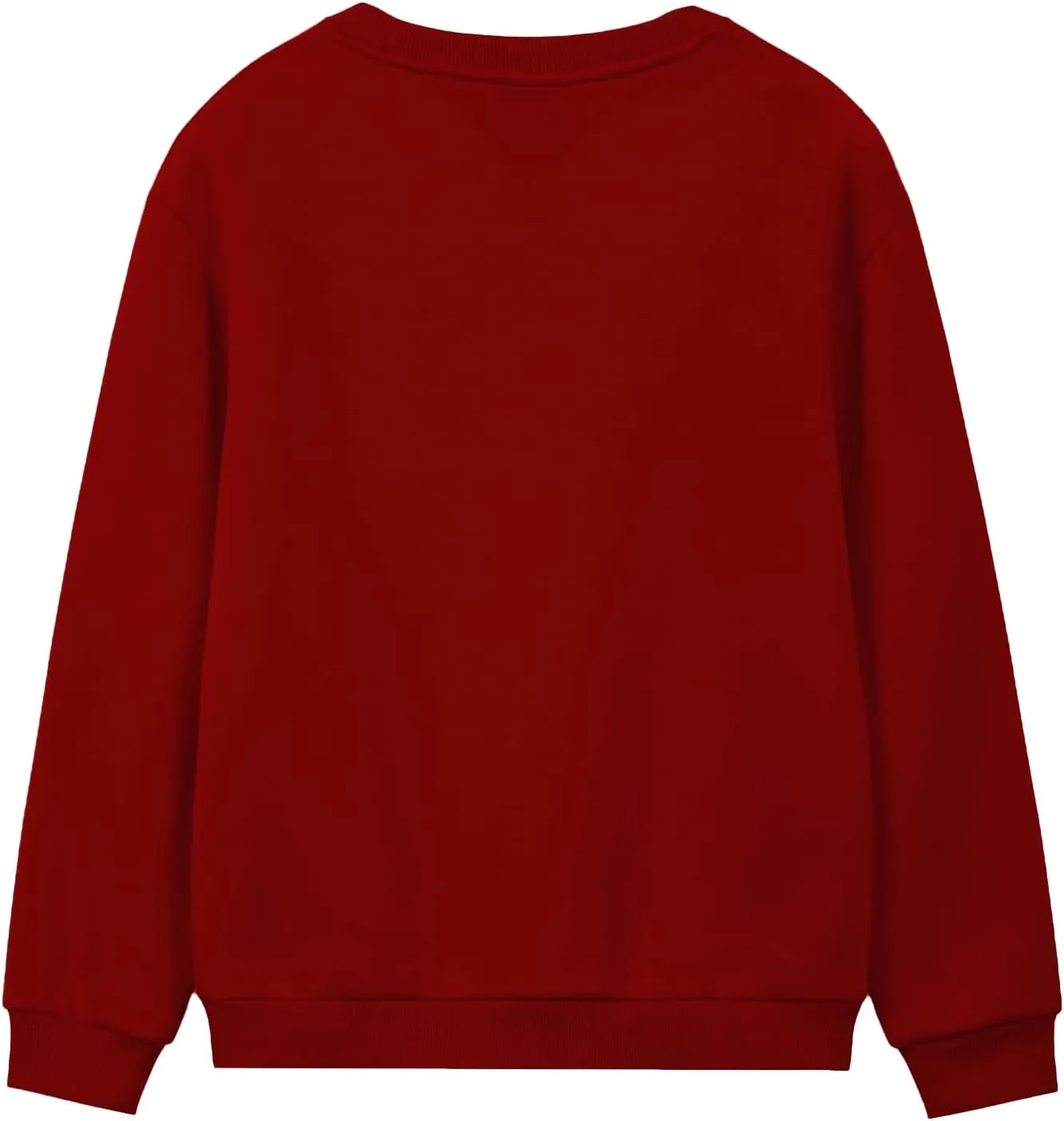 QBK Kids Fleece Casual Basic Crewneck Sweatshirt for Boys or Girls 3-14 Years
