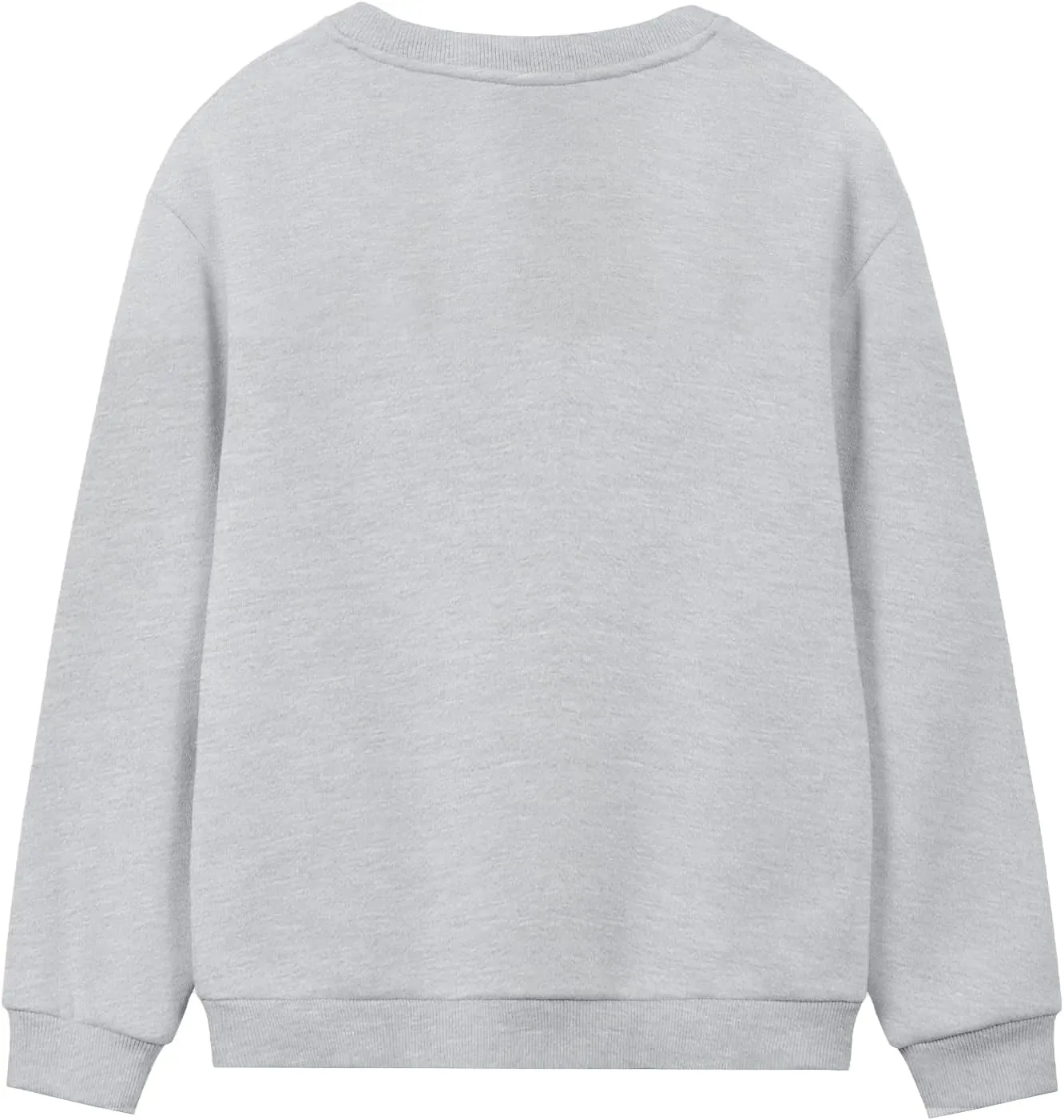 QBK Kids Fleece Casual Basic Crewneck Sweatshirt for Boys or Girls 3-14 Years