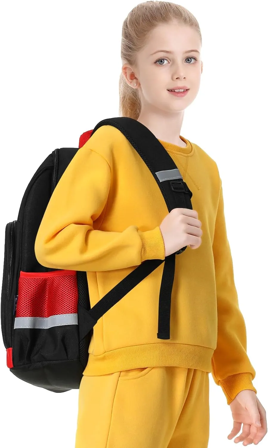 QBK Kids Fleece Casual Basic Crewneck Sweatshirt for Boys or Girls 3-14 Years